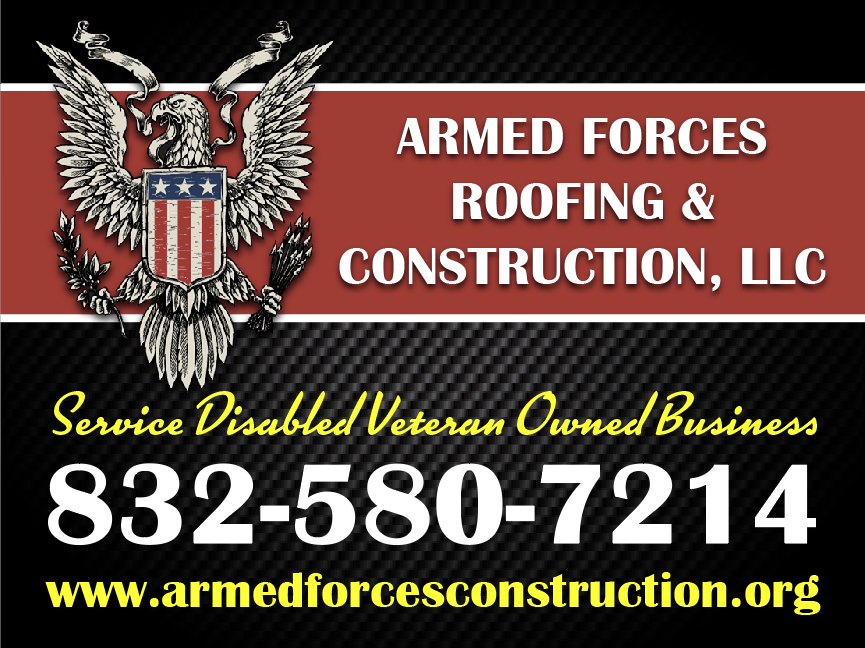 Logo for Armed Forces Roofing & Construction